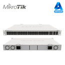 MIKROTIK CRS354-48G-4S+2Q+RM - CLOUD ROUTER SWITCH 48 PUERTOS GIGABIT ETHERNET, 4 PUERTOS SFP+ 10G, 2 PUERTOS QSFP+ 40G, MONTAJE EN RACK - ARTEUS