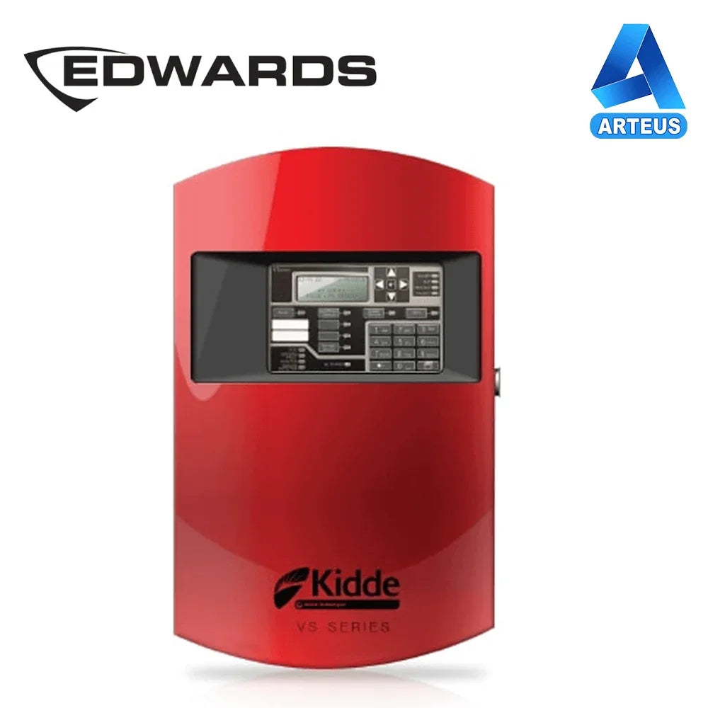 Panel de alarma contra incendio de 64 puntos EDWARDS VS1-R-2 central direccionable no incluye bateria - ARTEUS