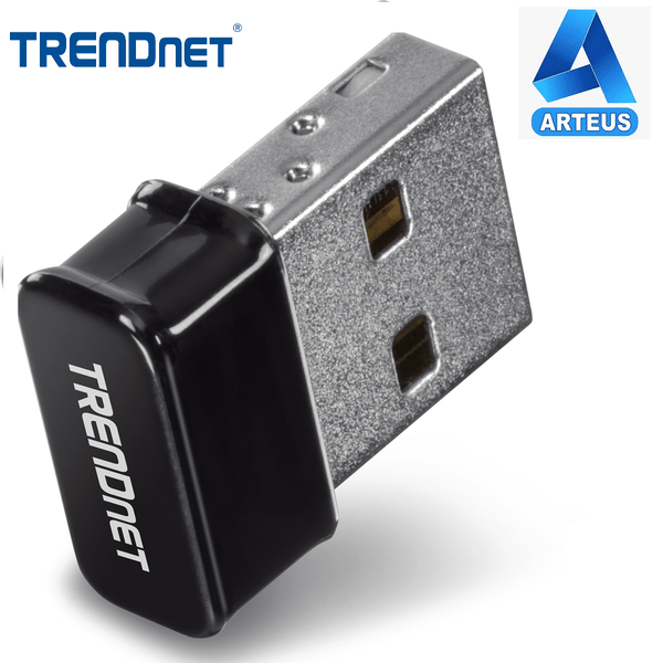 TRENDNET TBW-108UB - Adaptador micro N150 wireless y Bluetooh USB - ARTEUS