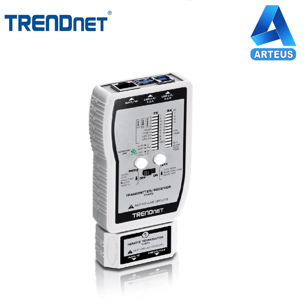 TRENDNET TC-NT3 - Probador de cables VDV y USB - ARTEUS
