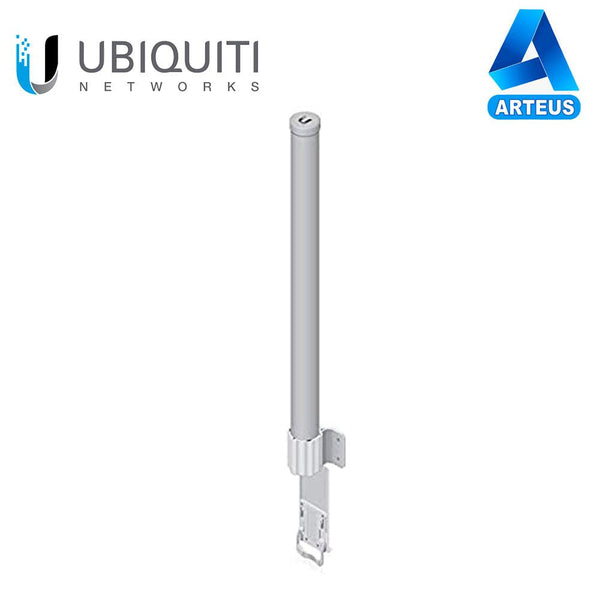UBIQUITI AMO-2G13, Antena omnidireccional 2.4ghz airmax, potente cobertura de 360°, doble polaridad mimo 2x2 de 13 dbi - ARTEUS