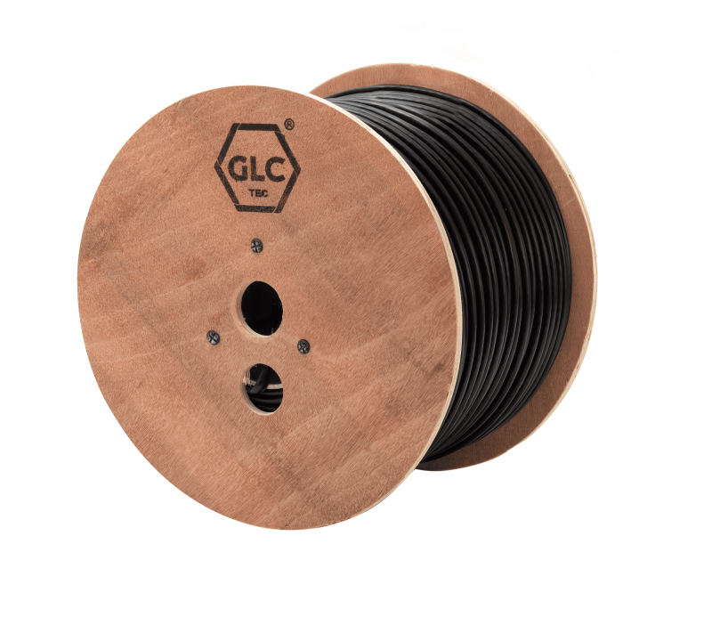 GLC TEC CE-1109C Cable UTP CAT5E 305m 24AWG 10% CCA para  Exterior