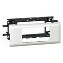 LEGRAND 010954 Soporte Mosaic Para 4 Modulos DLP Tapa 65mm