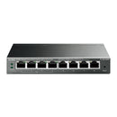 TP-LINK TL-SG108PE Switch Gigabit inteligente de 8 portas com 4 portas POE, suporta até 32 VLANs simultaneamente Auto MDI/MDIX