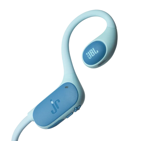 JBL JUNIOR FREE Auricular Inalámbrico Bluetooth 10H Verde Azulado JBLJRFREETELAM