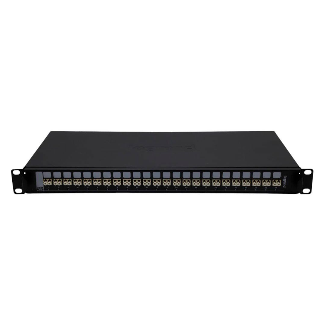 LEGRAND 032162 Patch Panel Bandeja de Fibra Optica 24 Conectores LC Duplex OM3/OM4 19" 1U