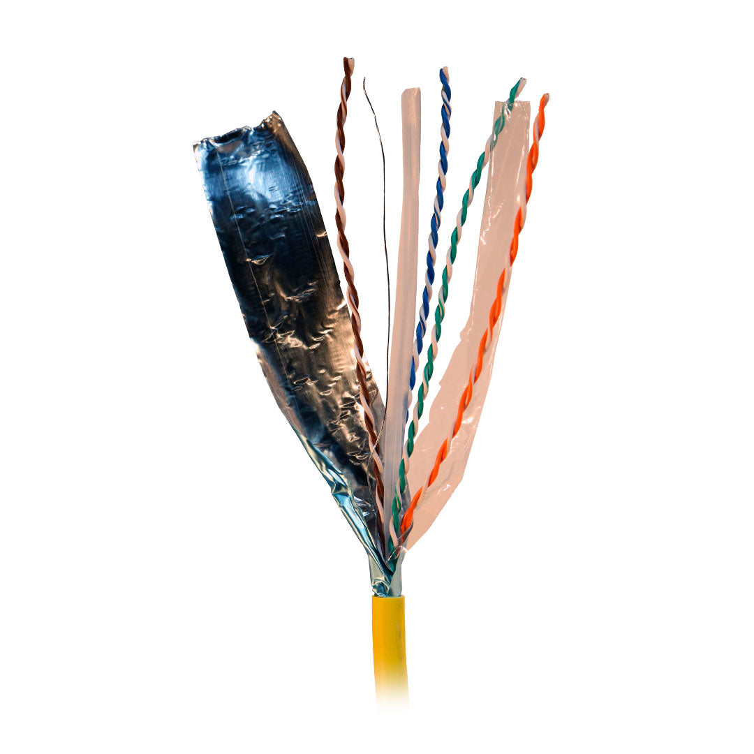 LEGRAND 032869 Cable F/UTP CAT6A LSFRZH-3 500m Amarillo
