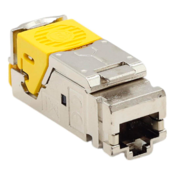 LEGRAND 033775 Jack RJ45 CAT 6A para paneles STP rectos y angulares