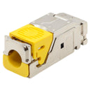 LEGRAND 033775-6 RJ45 CAT 6A jack for straight and angled STP panels pack of 6 units