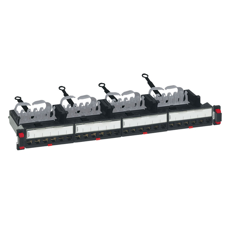 LEGRAND 033790 Patch Panel Plano de 24 Puertos Vacio 1U LCS3