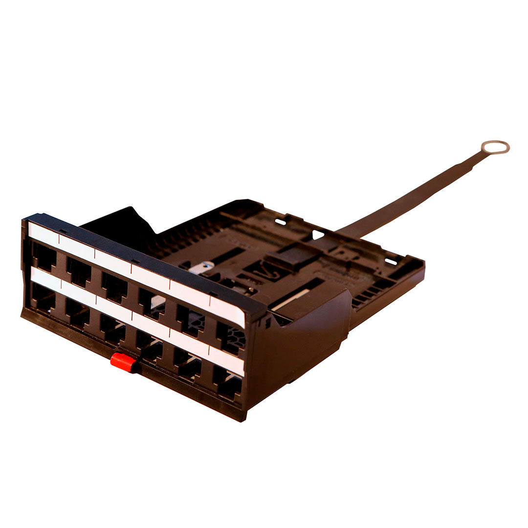 LEGRAND 033795 Cassette 12 Puertos de Patch Panel Vacio LCS3