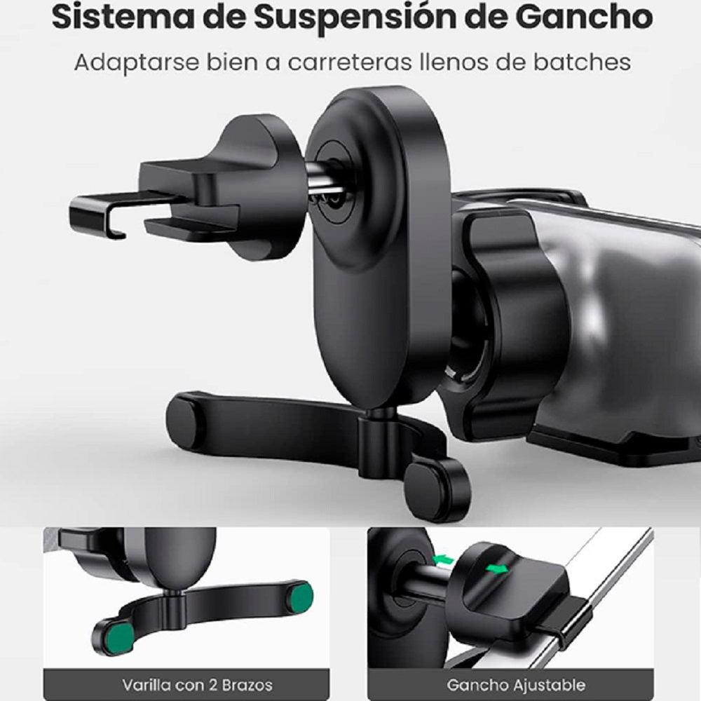 UGREEN LP228 80871 Soporte de Celular para Auto con Rotación 360°