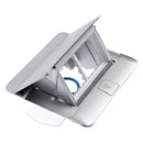 LEGRAND 054011 Caja POP-UP 4 Modulos Mosaic Aluminio