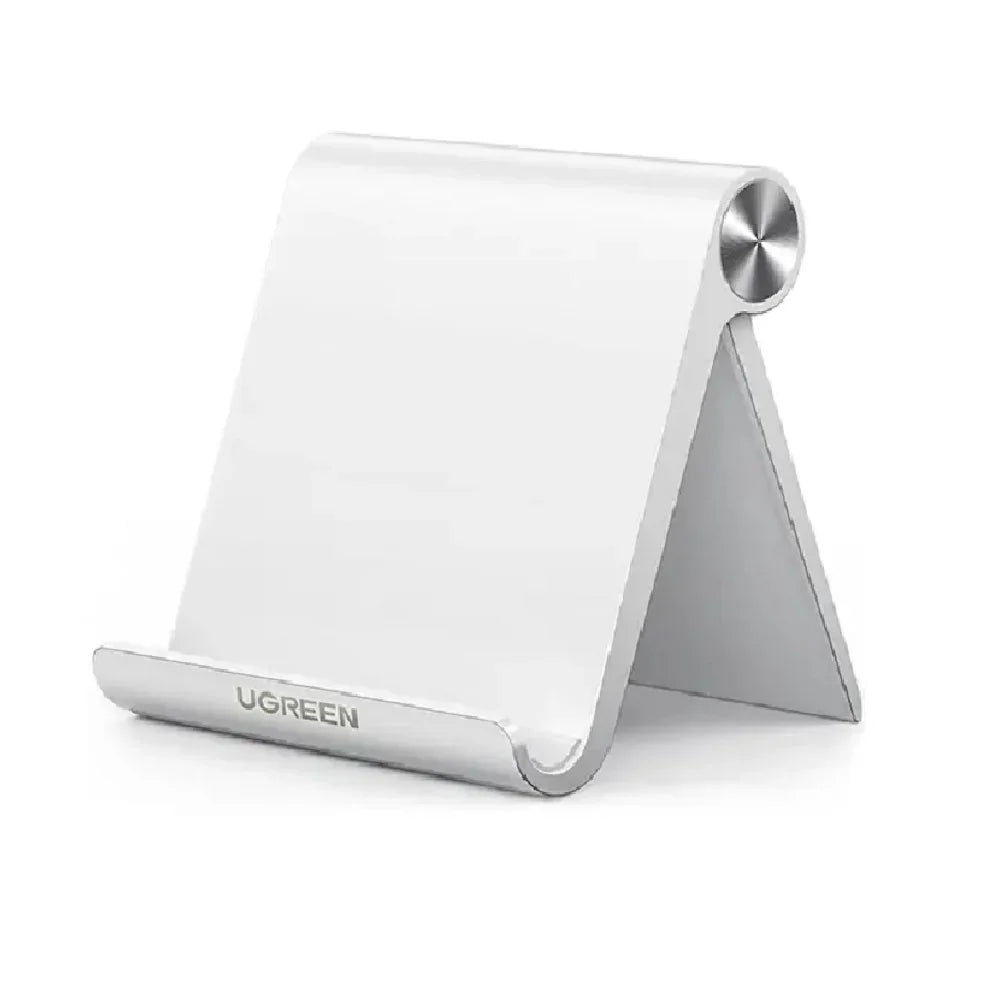 Support Tablette/téléphone Ugreen LP115 Blanc - Compatible 4,7 à 11 Pouces, Neuf, Léger Et Pratique