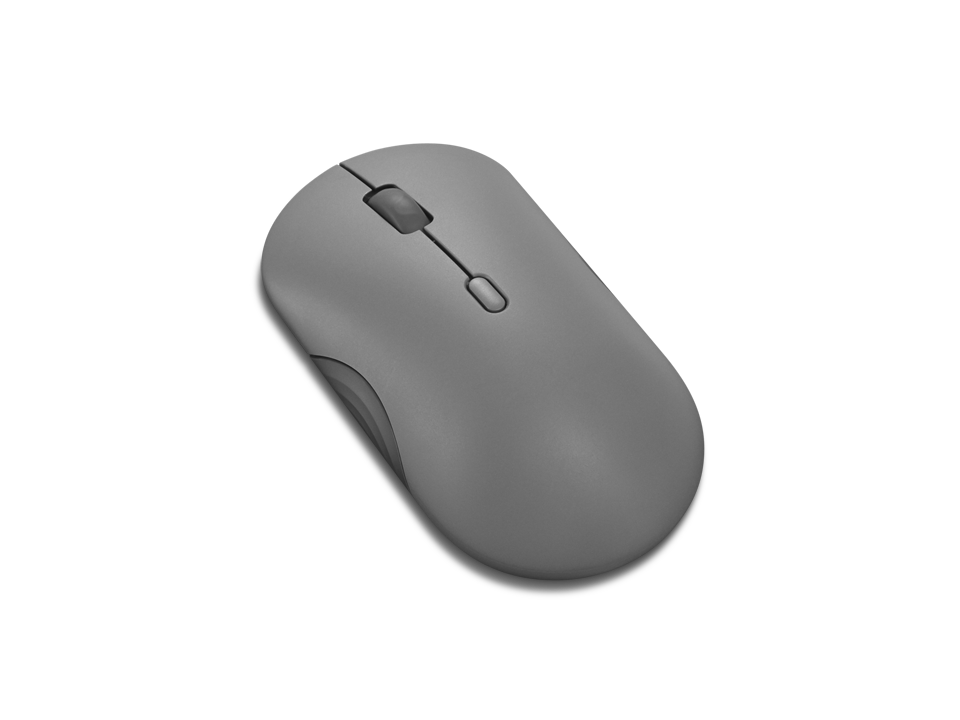 LENOVO 350 Mouse Silencioso Dual Bluetooth 5.3 Sin Bateria Gris Nube GY51S61906