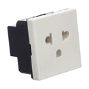 LEGRAND 077502 Toma Universal 2P+T Mosaic 2 Modulos Blancos