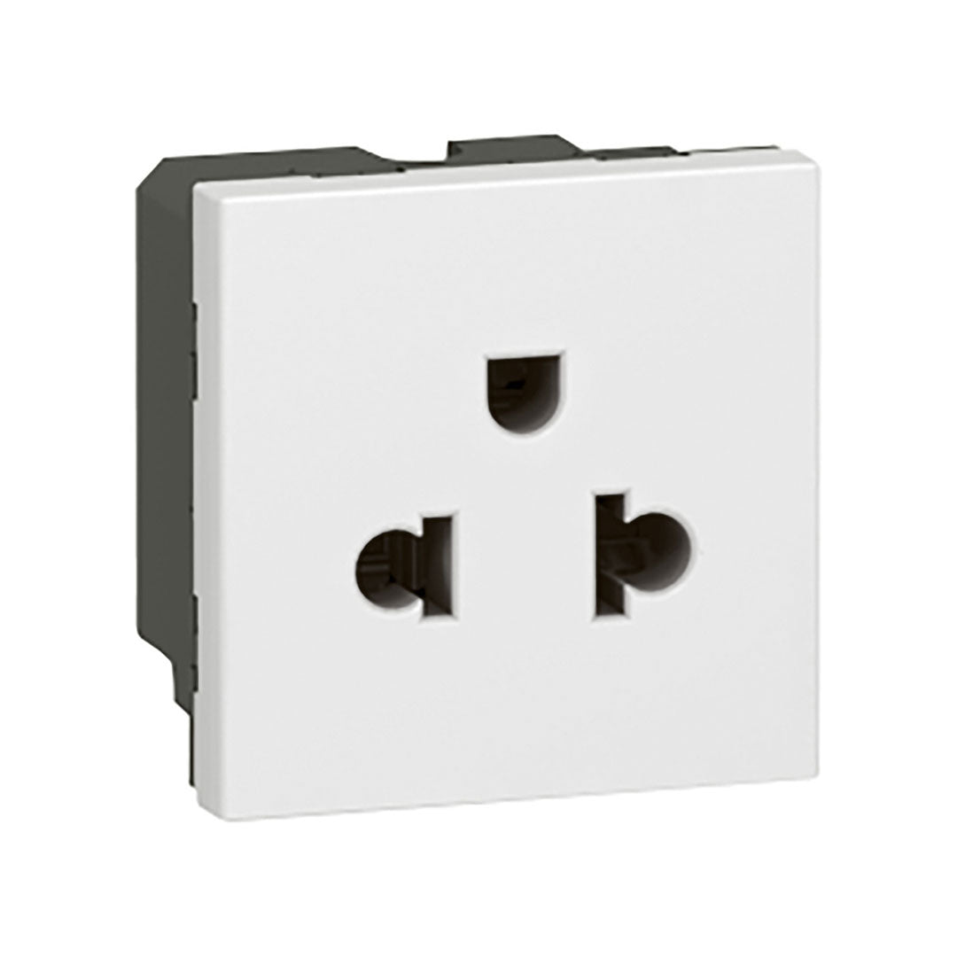 Legrand LEG99680 - Presa di corrente con terra 2P+T da comporre, serie Legrand LEG99680 - Presa di corrente con terra 2P+T da comporre, serie