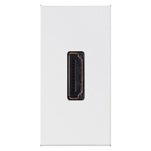 LEGRAND 078778 TOMA HDMI PRECONECTORIZADA MOSAIC - 1 MODULO - BLANCO 1 METRO