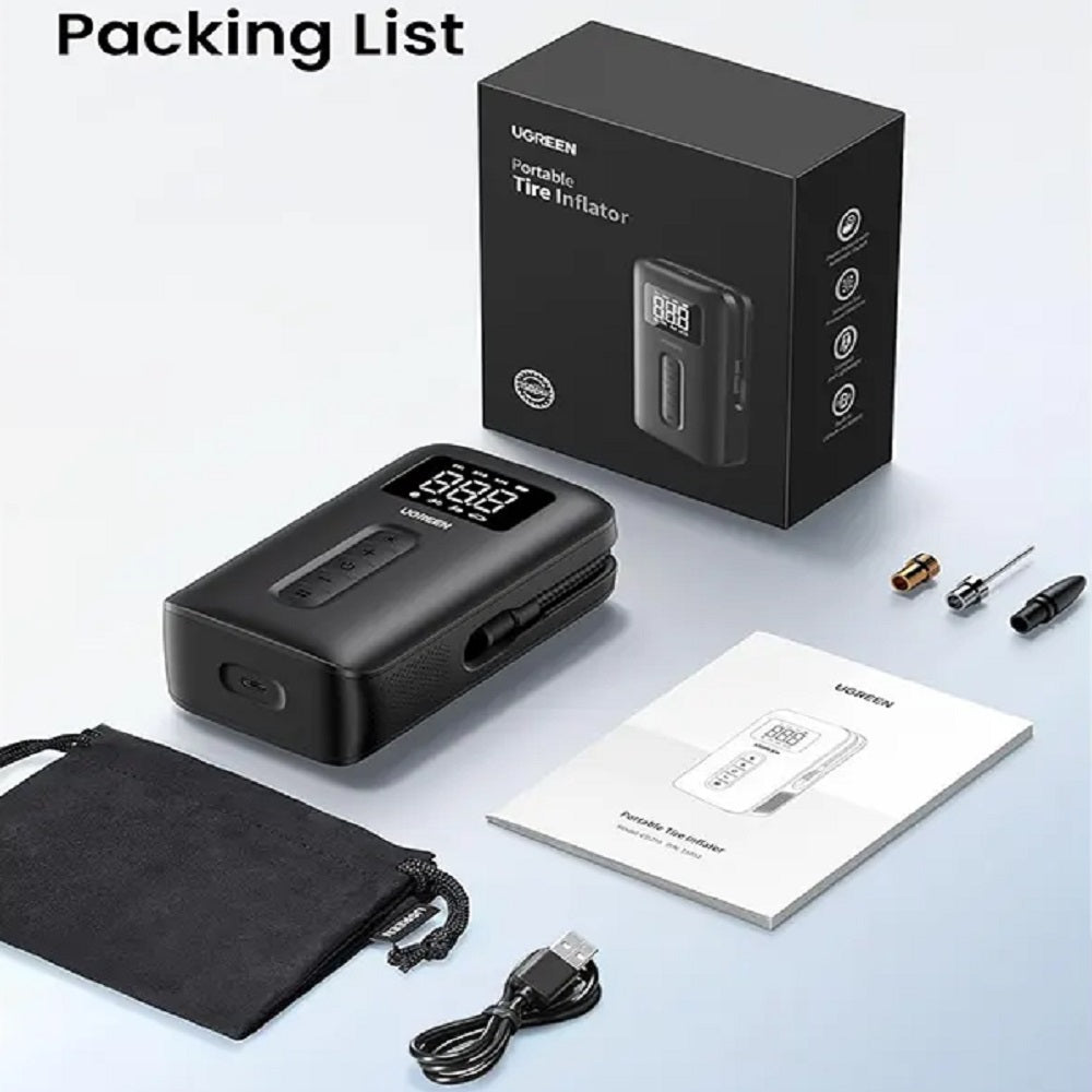 UGREEN CD259 15951 Inflador Portátil de Neumáticos