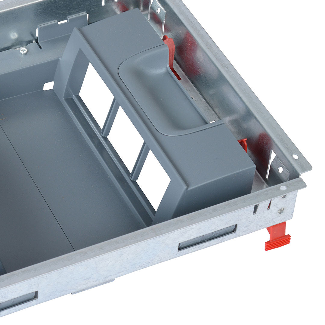 LEGRAND 088024 Kit Soporte de Tomas Vertical 12 2x6 Modulos