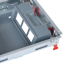 LEGRAND 088024 Kit Soporte de Tomas Vertical 12 2x6 Modulos