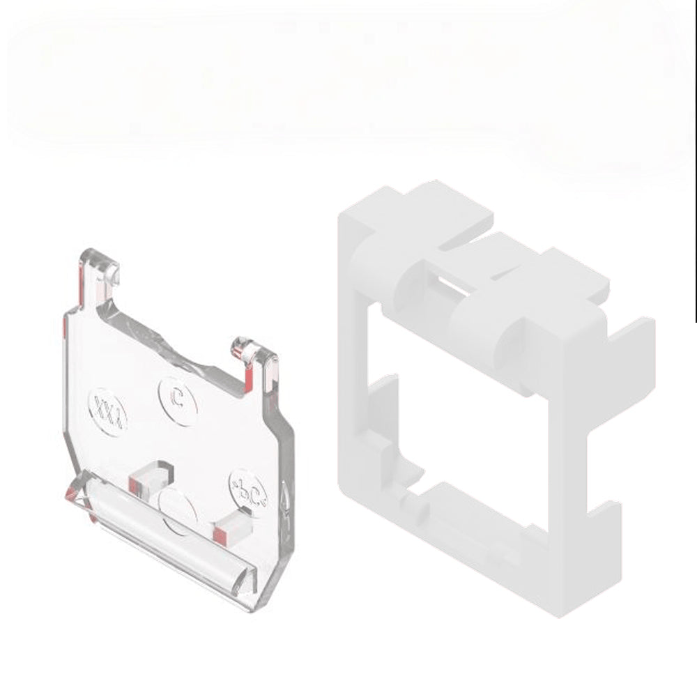 COMMSCOPE 1-2848025-3 50-Pack Mascara para Plug Modular RJ45 Cat6A Blanco