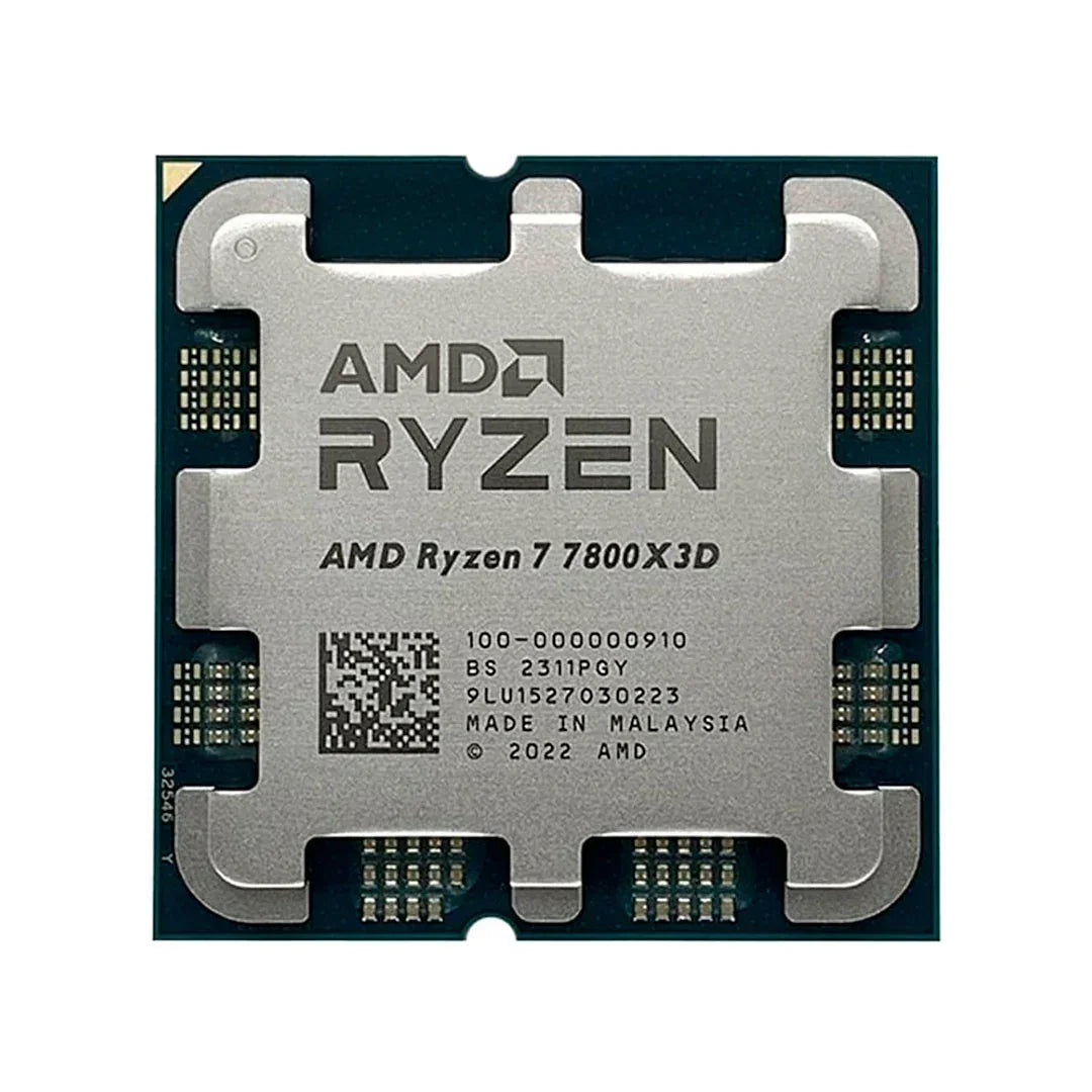 AMD Ryzen 7 7800X3D Procesador 8 Núcleos AM5 120W 100-100000910WOF