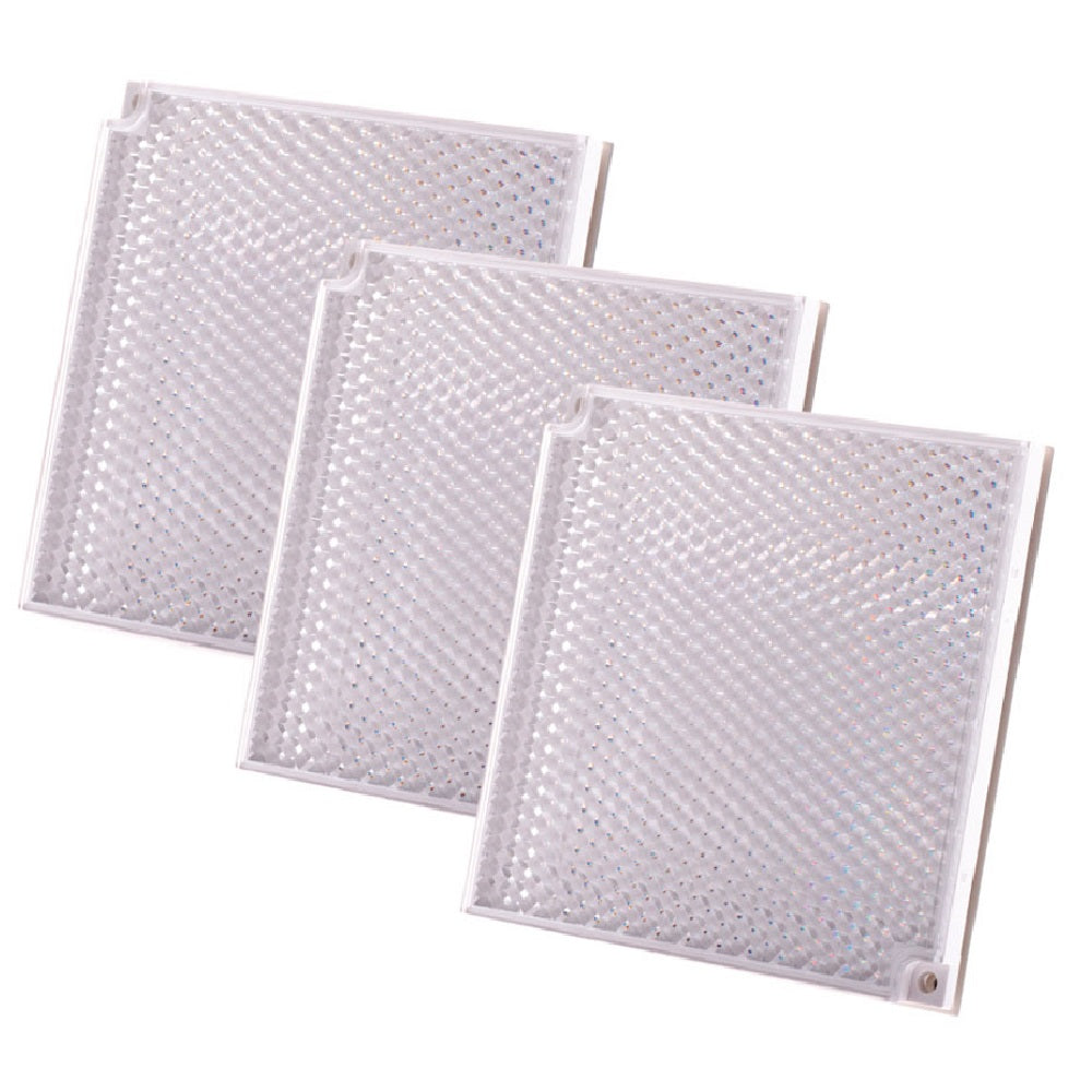 FIRERAY 1010-000 Kit de 3 reflectores hasta 120mts para fotobeam 6010-300