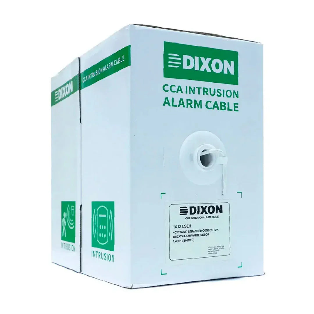 DIXON 1013 LSZH Cable de Alarma 4x22, blanco, 300m