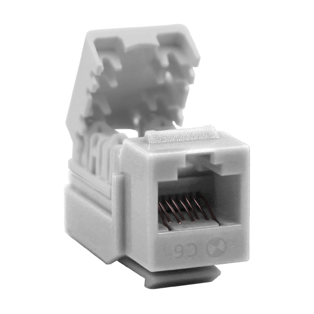 SATRA 0102010001 Jack RJ45 Cat6 Modular Blanco