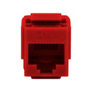 SATRA 0102010005 Jack RJ45 Cat6 Modular Rojo
