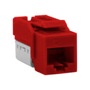 SATRA 0102010005 Jack RJ45 Cat6 Modular Rojo
