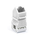 SATRA 102070001 Conector Jack RJ45 Cat6 Angular 45° Blanco
