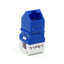 SATRA 102070004 Conector Jack RJ45 Cat6 Angular 45° Azul
