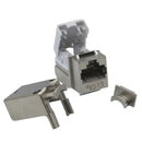 SATRA 103010098 Conector Jack RJ45 Cat6A Modular blindado para identificador