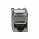 SATRA 103010098 Conector modular blindado RJ45 CAT 6A com identificador de cor, capa vendida separadamente