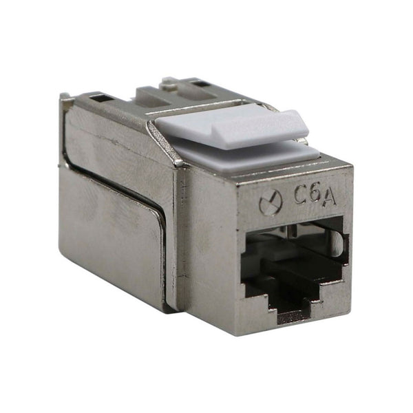 SATRA 103010098 RJ45 CAT 6A modular shielded jack with colour identifier, cover sold separately