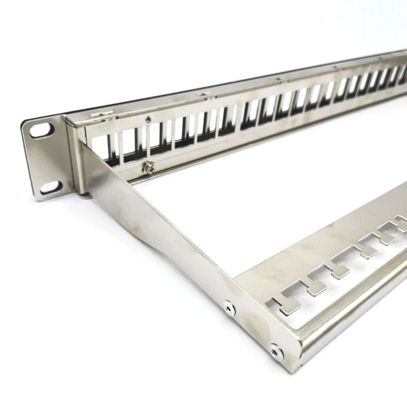 SATRA 103022499 Patch panel Cat6A de 24 puertos blindado con jack