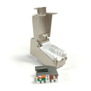 SATRA 103030001 Conector Jack RJ45 Cat6A+ Modular Blindado