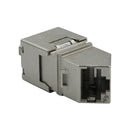 SATRA 103070099 Conector Jack RJ45 Cat6A Angular 45° Blindado