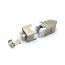 SATRA 103070099 Conector Jack RJ45 Cat6A Angular 45° Blindado