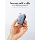 UGREEN CD244 10334 Nexode GAN carregador rápido 65w 2 USB C + 1 USB A