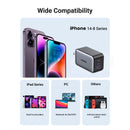 UGREEN CD244 10334 Nexode GAN carregador rápido 65w 2 USB C + 1 USB A