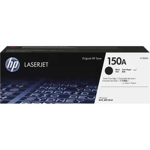 HP W1500A Cartucho de Tóner Estándar 150A Rendimiento Láser Negro