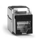 SATRA 111080009 20-PACK Identificador de Color para Jack Cat6A Modular Negro