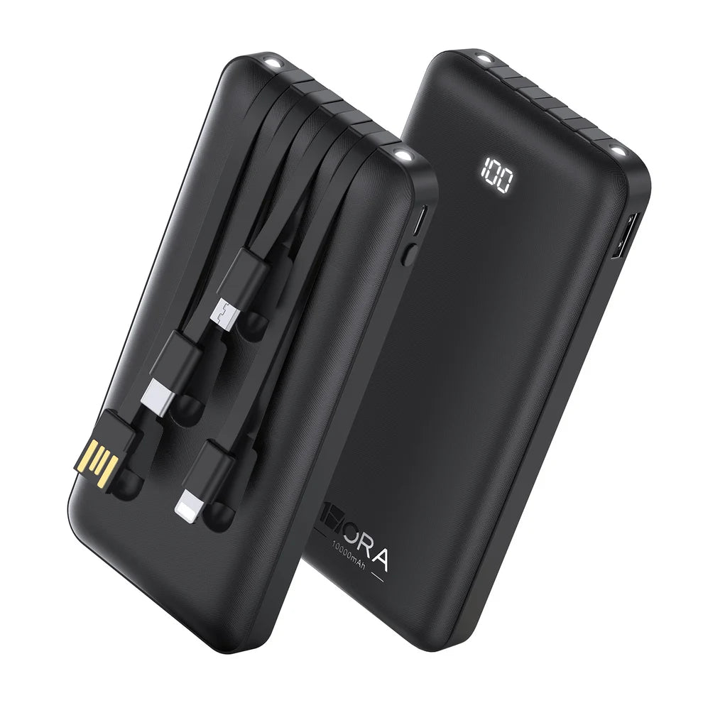 1HORA GAR148-B Power Bank 10,000mAh 4en1