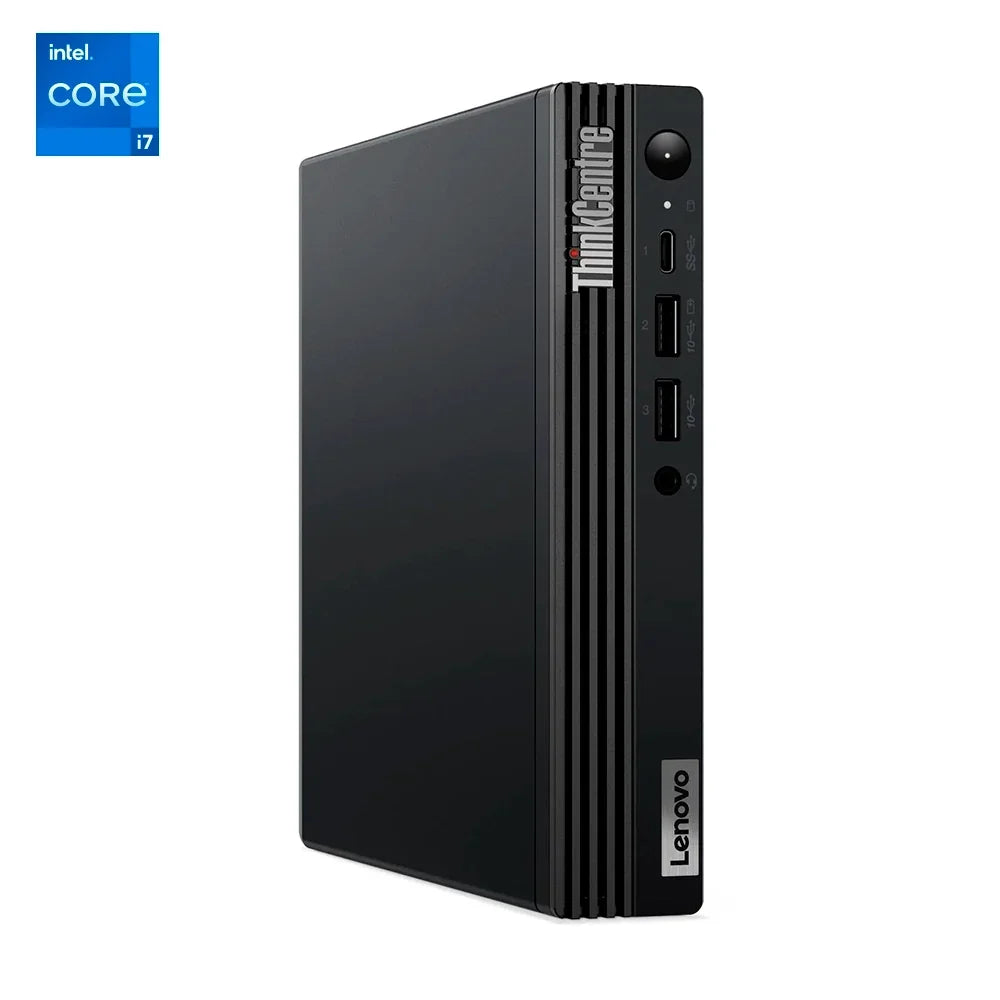 LENOVO ThinkCentre M70Q Gen 4 Computadora Intel Core i7 13700T 4.9GHz 16GB DDR4 1TB SSD Windows 11 Pro 12E40018LS