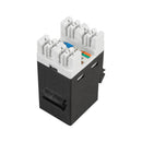 COMMSCOPE 1375191-2 Jack Modular Cat5E RJ45 SL Negro