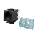 COMMSCOPE 1375191-2 Jack Modular Cat5E RJ45 SL Negro