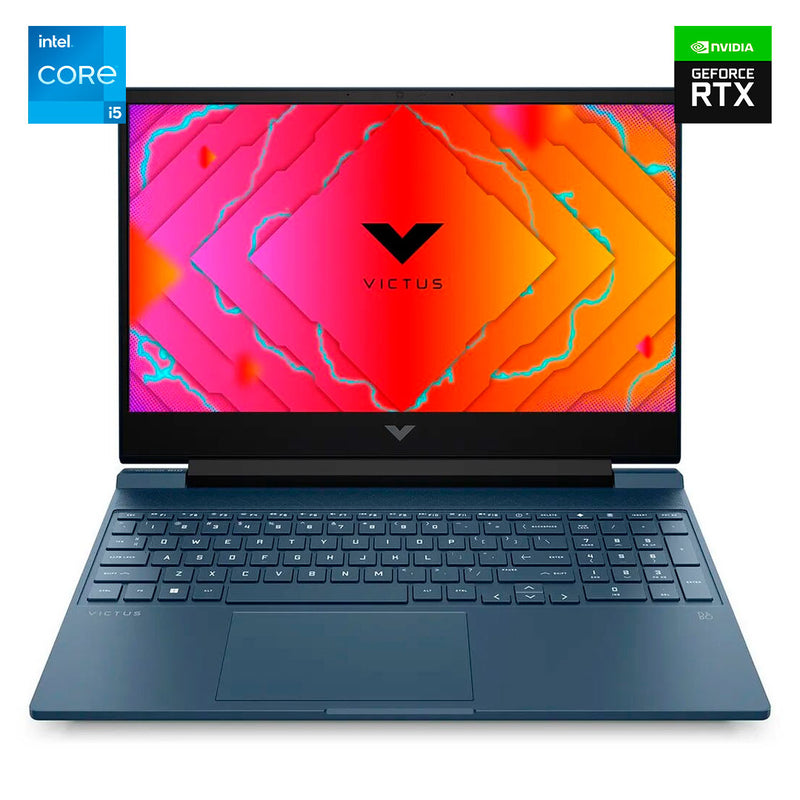 HP Laptop Victus 15-fa0021la Core i5-12450H 15.6" 8GB 512GB GEFORCE RTX 3050 4GB GDDR6